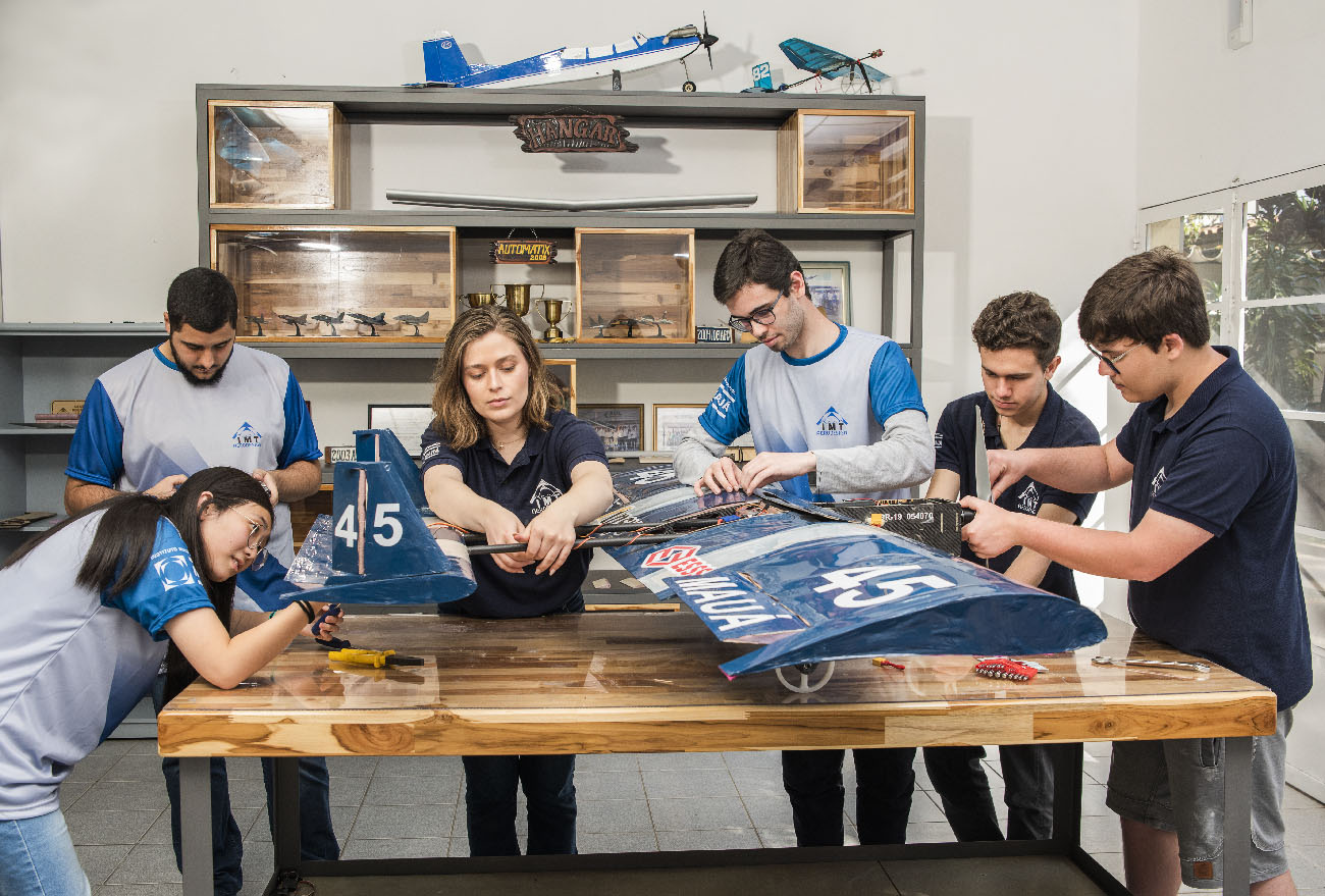 Alunos de graduação do Instituto Mauá de Tecnologia criam protótipo de modelo aerodinâmico